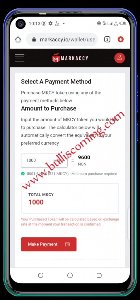 Markaccy Review: 5 Reasons You Shouldn't Miss Investing in Markaccy (MKCY) 12 Screenshot 20201116 221352 1